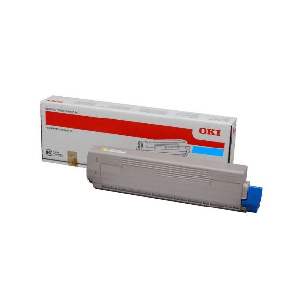 Cartucho de Toner Okidata Es8473 Cian * Imagem de Cartucho de Toner Okidata Es8473 Cian *