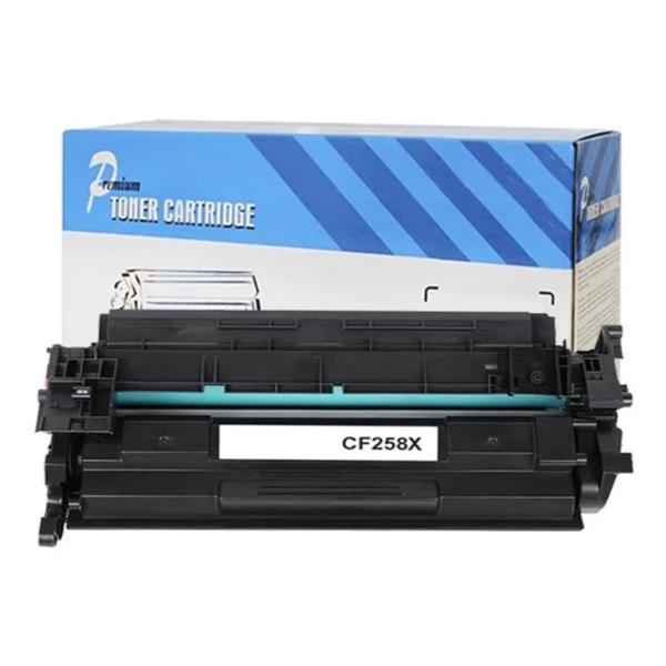 Imagem de Cartucho de Toner P/ M428fdw M404dw M428dw M404n Compatível CF258X cf258 Cf258X COM CHIP 58X - COM CHIP