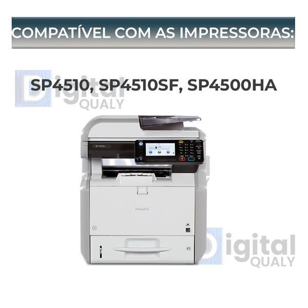 Imagem de Cartucho de Toner SP4500 compatível para ricoh 12k