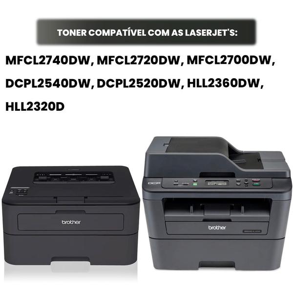 Imagem de Cartucho De Toner Tn2370 Tn-2370 Para Laserjet MFCL2700DW