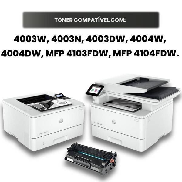 Imagem de Cartucho de toner W1030X 151/152 9.7K Compatível para impressora HP MFP-4104FDW