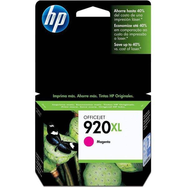 Cartucho Genuino 920xl Magenta Cd973al 6,5ml Imagem de Cartucho Genuino 920xl Magenta Cd973al 6,5ml