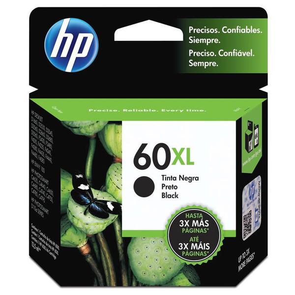 Imagem de Cartucho HP 60 XL Preto Original CC641WB