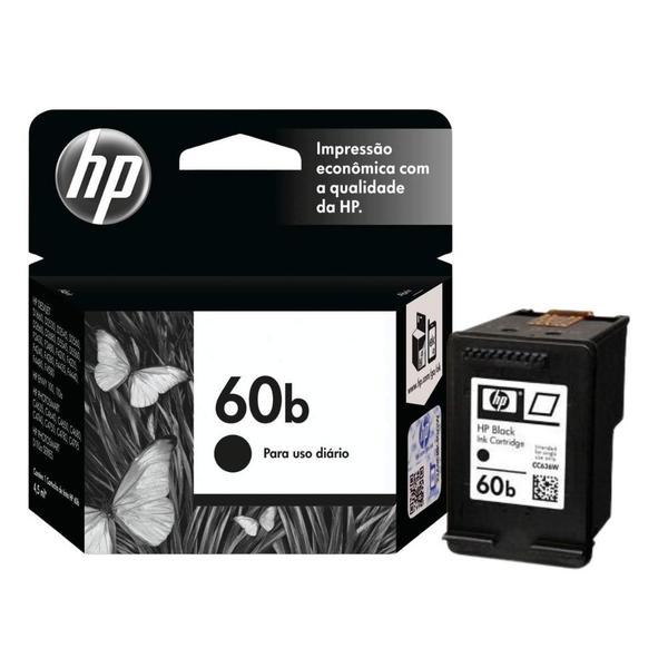 Imagem de Cartucho Hp 60b Preto P/ F4224 F4480 F4580 D110a D410a C4780