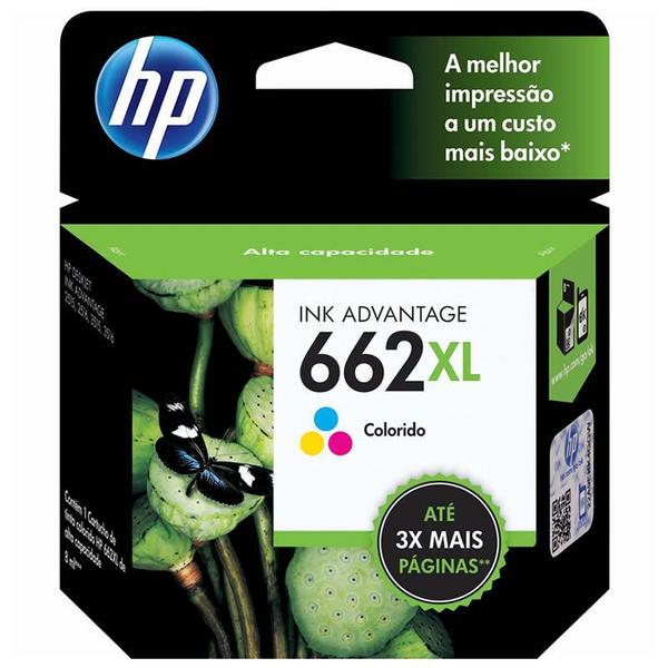 Imagem de Cartucho HP 662 XL Colorido Original CZ106AB