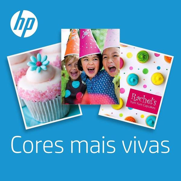 Cartucho HP 664 colorido F6V28AB Imagem de Cartucho HP 664 colorido F6V28AB