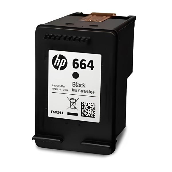 Cartucho HP 664 Preto Original Para HP Deskjet 2136, 2676, 3776, 5076, 5276 Imagem de Cartucho HP 664 Preto Original Para HP Deskjet 2136, 2676, 3776, 5076, 5276