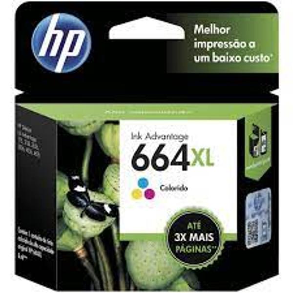 Imagem de Cartucho Hp 664xl Color Original 2676 3776 4676