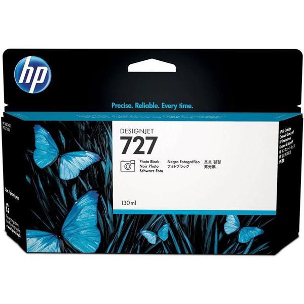 Imagem de Cartucho HP Designjet 727 preto fotográfico B3P23A HP