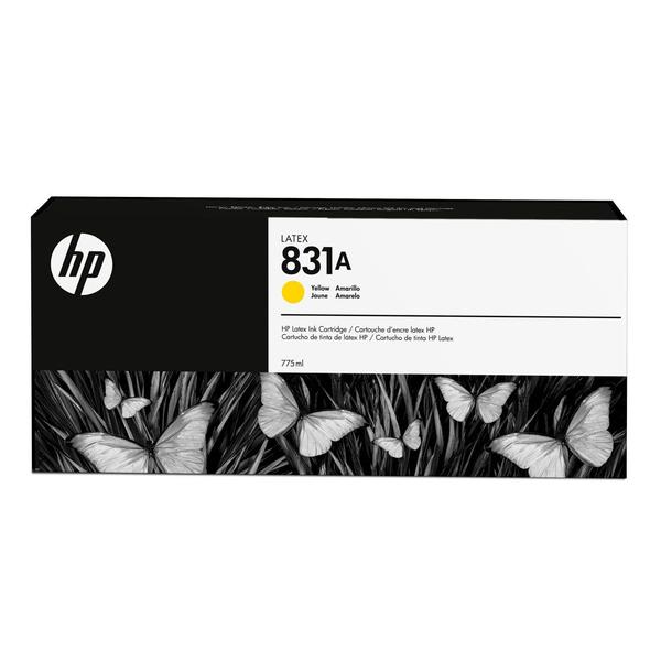 Cartucho HP Latex 831A Amarelo 775ML CZ685A - Dark Horse Imagem de Cartucho HP Latex 831A Amarelo 775ML CZ685A