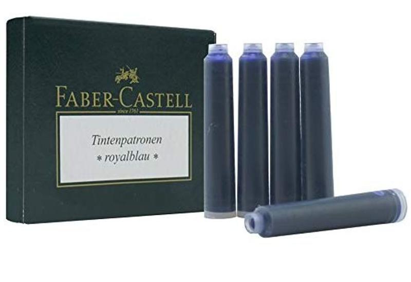 Imagem de Cartucho Mini Graf von Faber-Castell Azul Royal 148716