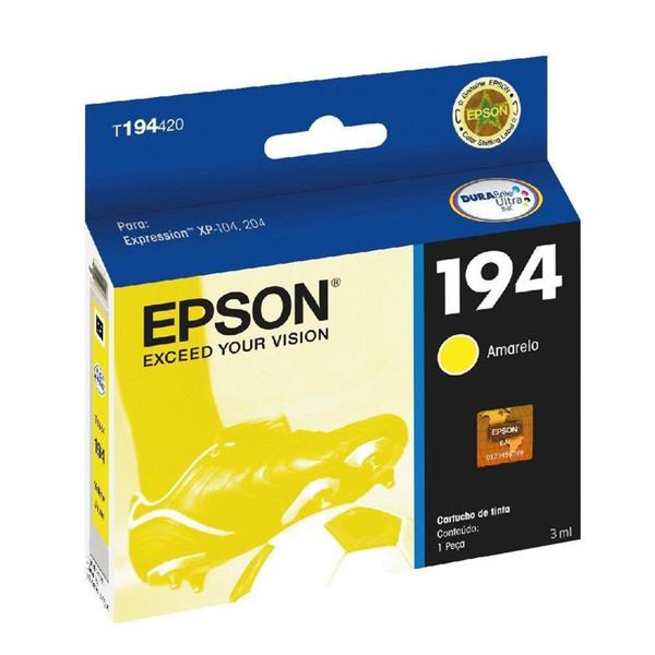 Imagem de Cartucho Original Epson 194 Amarelo