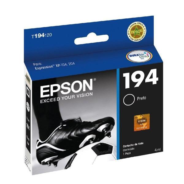 Imagem de Cartucho Original Epson 194 Preto