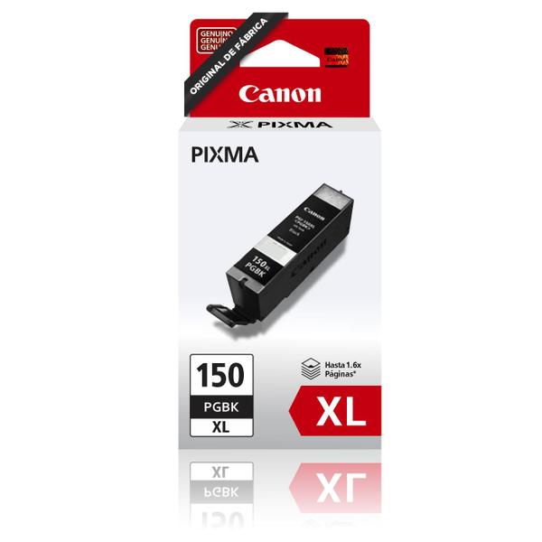 Imagem de Cartucho PGi 150XL Original Canon Preta Compatível iP7210 iP8710 iX6810 MG5410 MG5510 MG5610 MG6310 MG6410 MG6610 MG7110