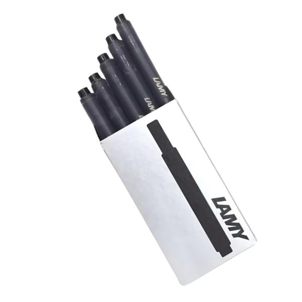 Cartucho Tinta Lamy T10 Preto Caixa com 5 Unidades Imagem de Cartucho Tinta Lamy T10 Preto Caixa com 5 Unidades