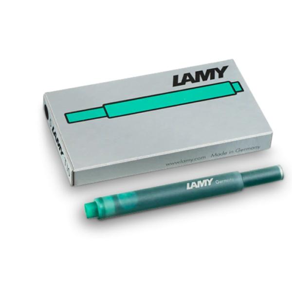 Cartucho Tinta Lamy T10 Verde Caixa com 5 Unidades Imagem de Cartucho Tinta Lamy T10 Verde Caixa com 5 Unidades