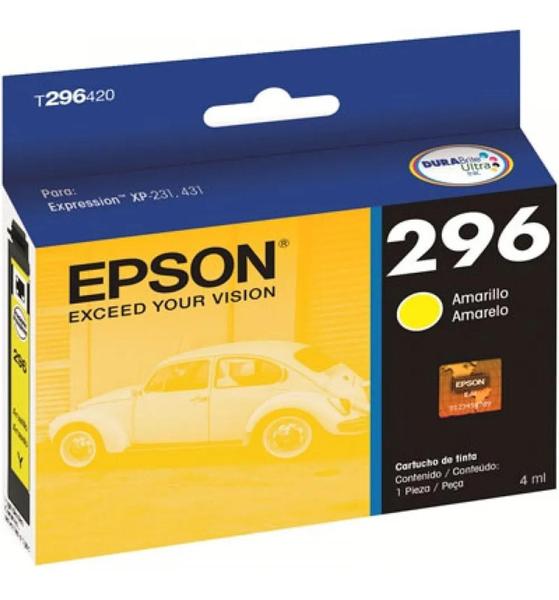 Imagem de Cartucho Tinta Original Epson T296120  T296420 PRETO AMARELO