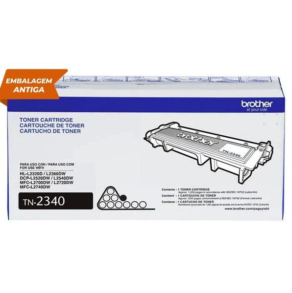 Imagem de Cartucho Toner Brother TN2340BR preto