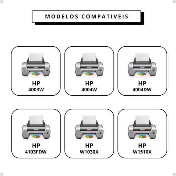 Cartucho Toner Compativel HP 4004W 4003DW W1510X com chip - ISD Imagem de Cartucho Toner Compativel HP 4004W 4003DW W1510X com chip