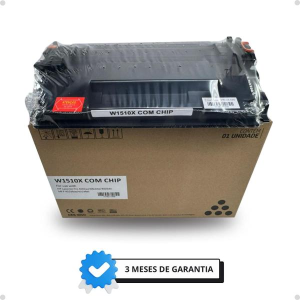 Cartucho Toner Compativel HP 4004W 4003DW W1510X com chip - ISD Imagem de Cartucho Toner Compativel HP 4004W 4003DW W1510X com chip