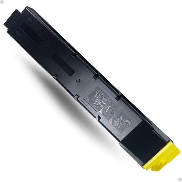 Imagem de Cartucho Toner Compatível Kyocera Tk8307 Amarelo Com Chip