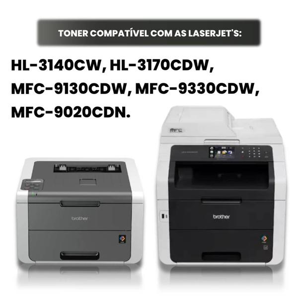 Imagem de Cartucho Toner Hl-3140 Mfc-9330 Mfc Tn221 Preto Hl3140 Hl3170 Dcp9020 Mfc9130 Mfc9330