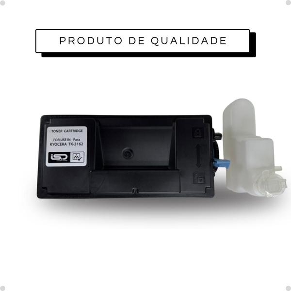 Cartucho Toner Intercopy Compativel Kyocera TK-3160 TK-3162 Imagem de Cartucho Toner Intercopy Compativel Kyocera TK-3160 TK-3162