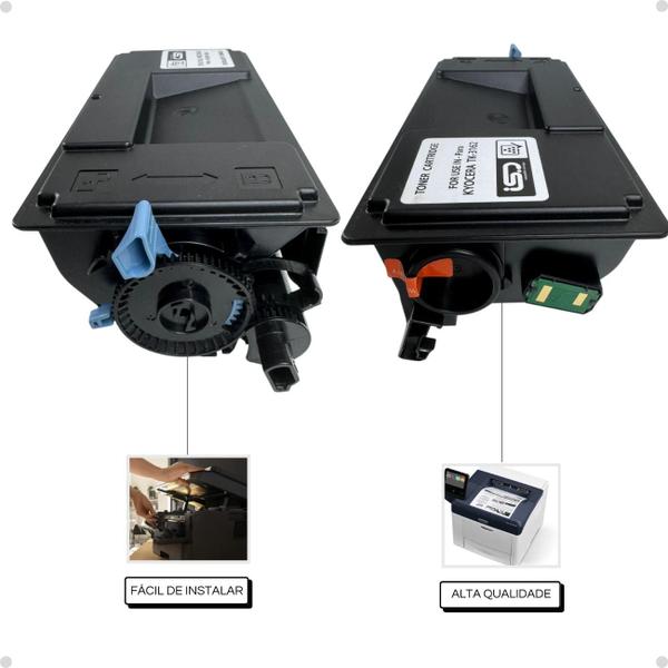 Cartucho Toner Intercopy Compativel Kyocera TK-3160 TK-3162 Imagem de Cartucho Toner Intercopy Compativel Kyocera TK-3160 TK-3162