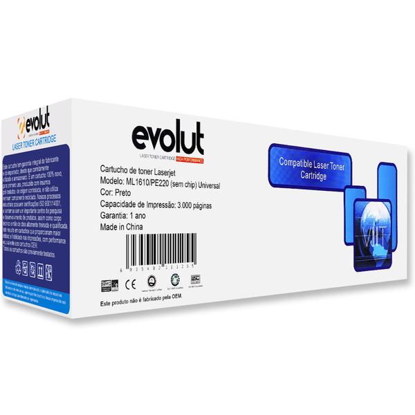 Imagem de Cartucho Toner ML1610 PE220 Compatível, 3000págs - Evolut p/ ML 1610 2010 2510 2570 2571N SCX-4321 SCX-4521F PE220