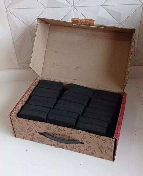 Imagem de Carvoboxx 5kg Não faz fumaça ideal para apartamento Carvão briquete