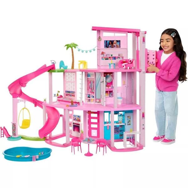 Imagem de Casa Barbie Dreamhouse Pool Party Doll House Hmx10 - Mattel