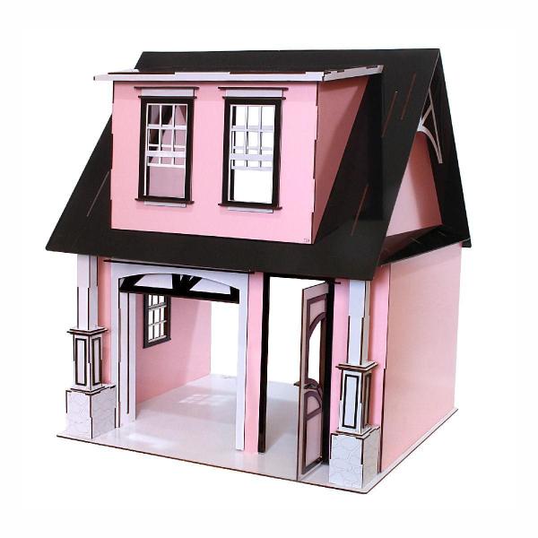 Imagem de Casa Bonecas Escala Barbie Com Garagem Milla Princesa Darama