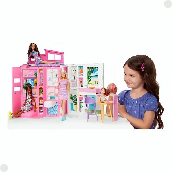 Imagem de Casa Da Barbie Areas Para Brincar Getaway House HRJ77 Mattel