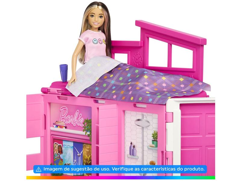 Imagem de Casa da Barbie Casa de Bonecas Glam 