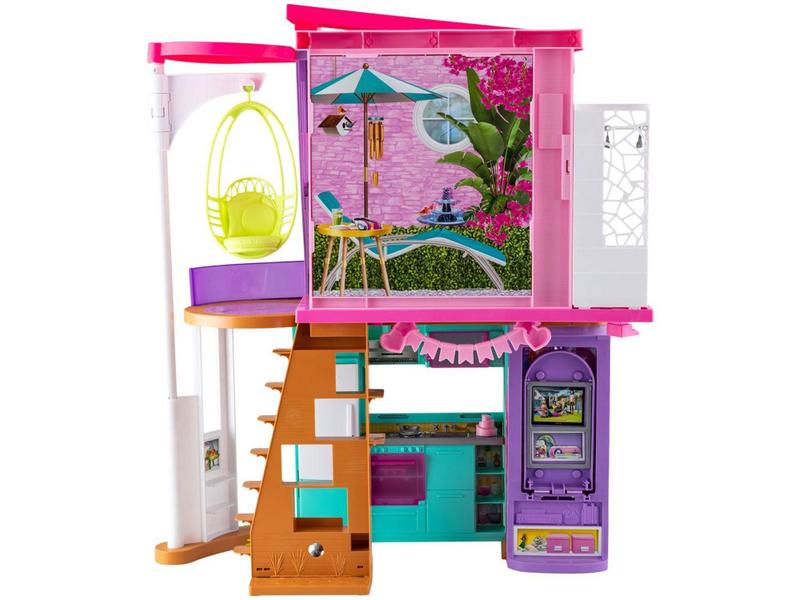 Imagem de Casa da Barbie Malibu 60cm com Acessórios - Mattel