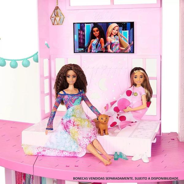 Imagem de Casa da Barbie Nova Casa dos Sonhos HMX10 Mattel Única