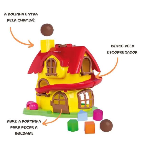 Casa de Atividades Desenho Masha e o Urso Cotiplás Imagem de Casa de Atividades Desenho Masha e o Urso Cotiplás