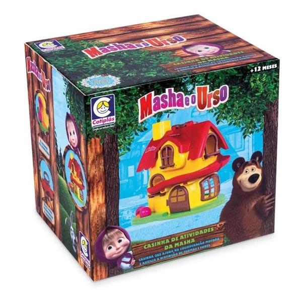 Casa de Atividades Desenho Masha e o Urso Cotiplás Imagem de Casa de Atividades Desenho Masha e o Urso Cotiplás