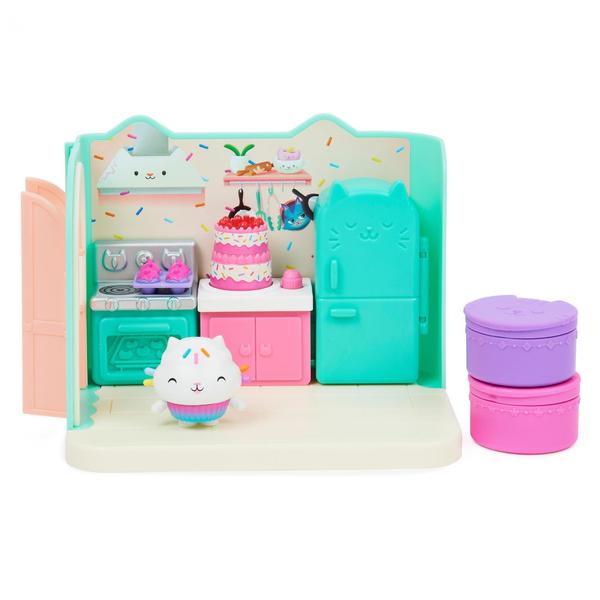 Imagem de Casa de Boneca Gabby's Dollhouse Bakey com Cozinha Cakey com Bonecos +3 anos 