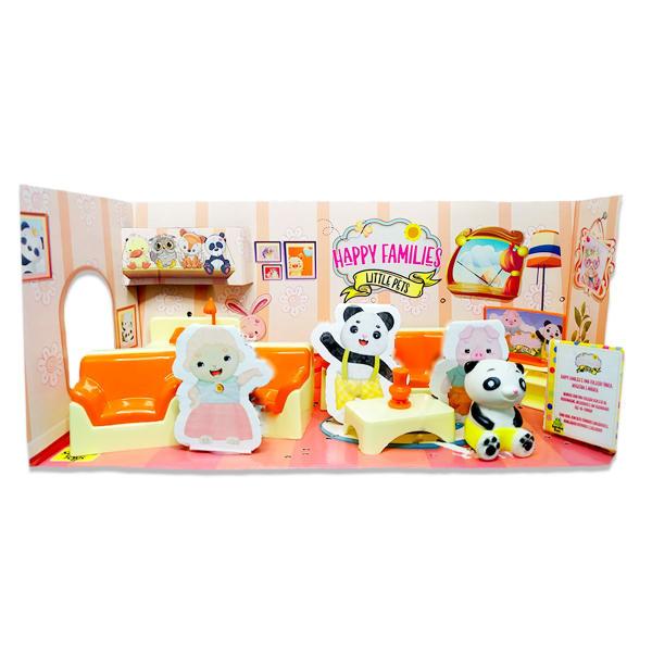 Imagem de Casa de Boneca Infantil - Happy Families Sala Little Pets