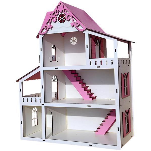 Imagem de Casa De Bonecas Brinquedos Meninas Casinha Lol Polly Mais Moveis