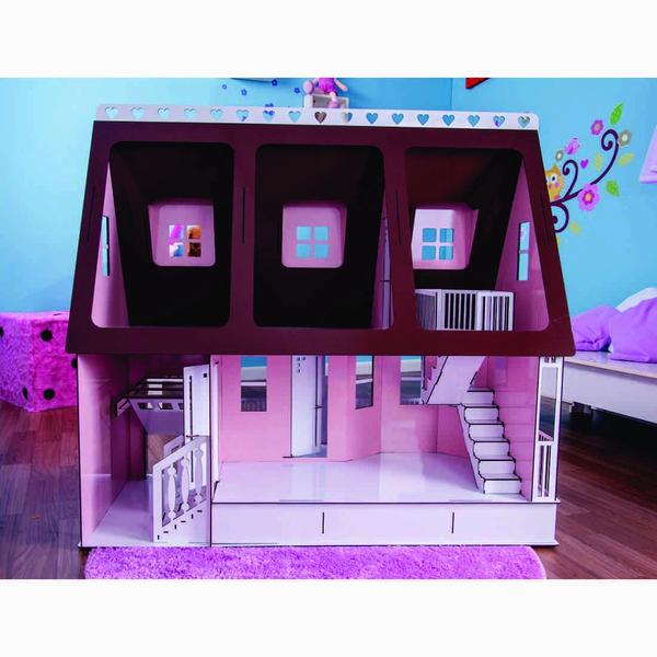 Imagem de Casa De Bonecas Escala Barbie Mod Victoria Princesa - Darama