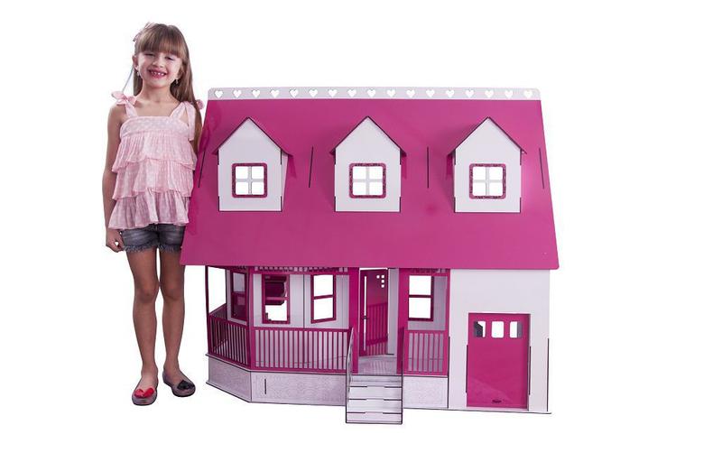 Imagem de Casa de Bonecas Escala Barbie Modelo Victoria Sonhos - Darama