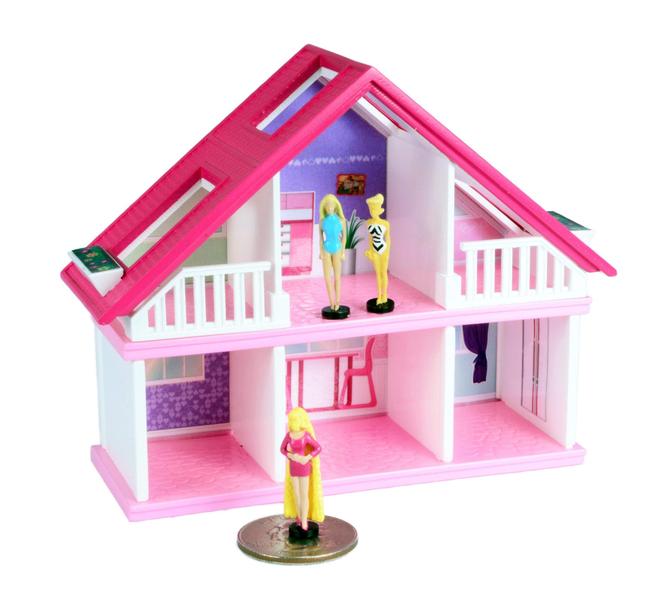 Imagem de Casa de Sonho Multifuncional Barbie, Menor Tamanho, Multicor