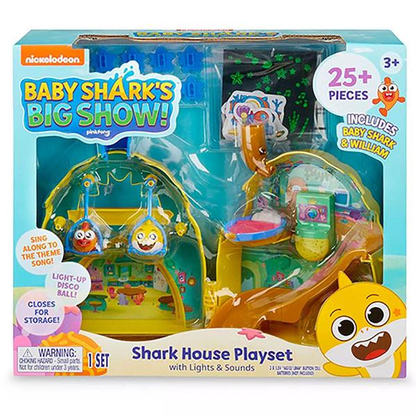 Imagem de Casa dos Tubarões com Sons e Luzes - Baby Shark e William