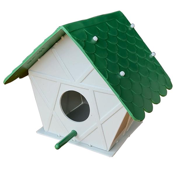 Imagem de Casa para pássaros kit com 5 casinha para passarinho plástico