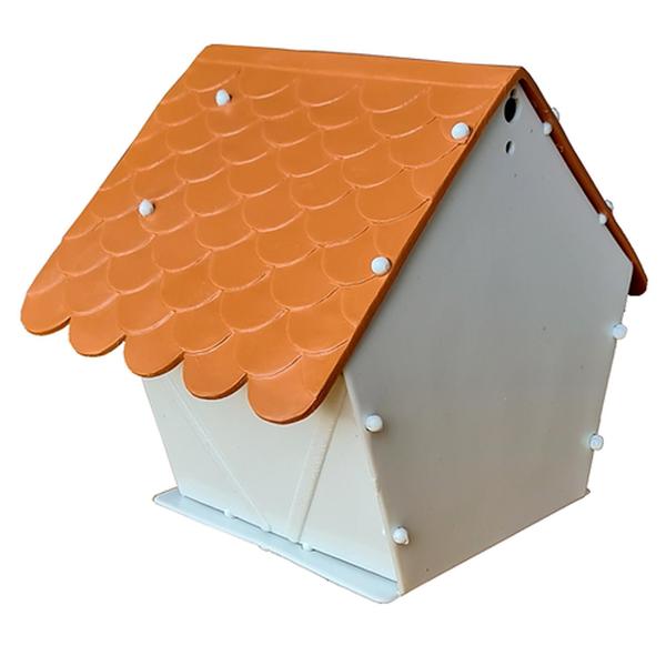 Imagem de Casa para pássaros kit com 5 casinha para passarinho plástico