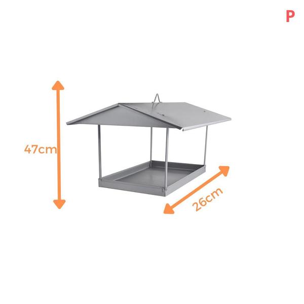 Imagem de Casa Para Tratar Aves e Pássaros Galvanizada Olibox