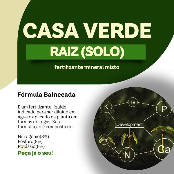 Imagem de Casa Verde Adubo Fertilizante Concentrado Foliar ou Raiz 120 e 500 ml Dimy