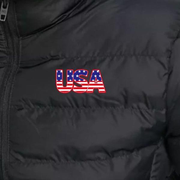 Casaco Bobojaco Jaqueta De Frio Puffer Masculino Estampado